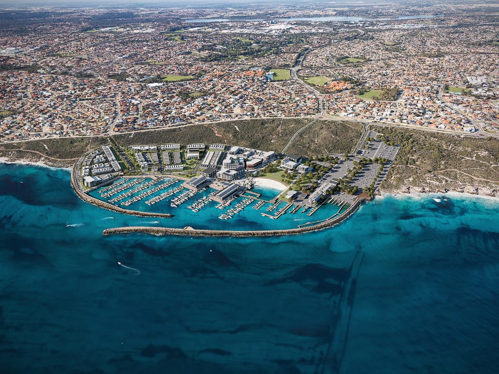 Ocean Reef Marina Advertising Aerial Drone Photography Wings Photographics